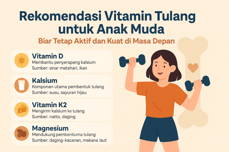 Rekomendasi Vitamin Tulang